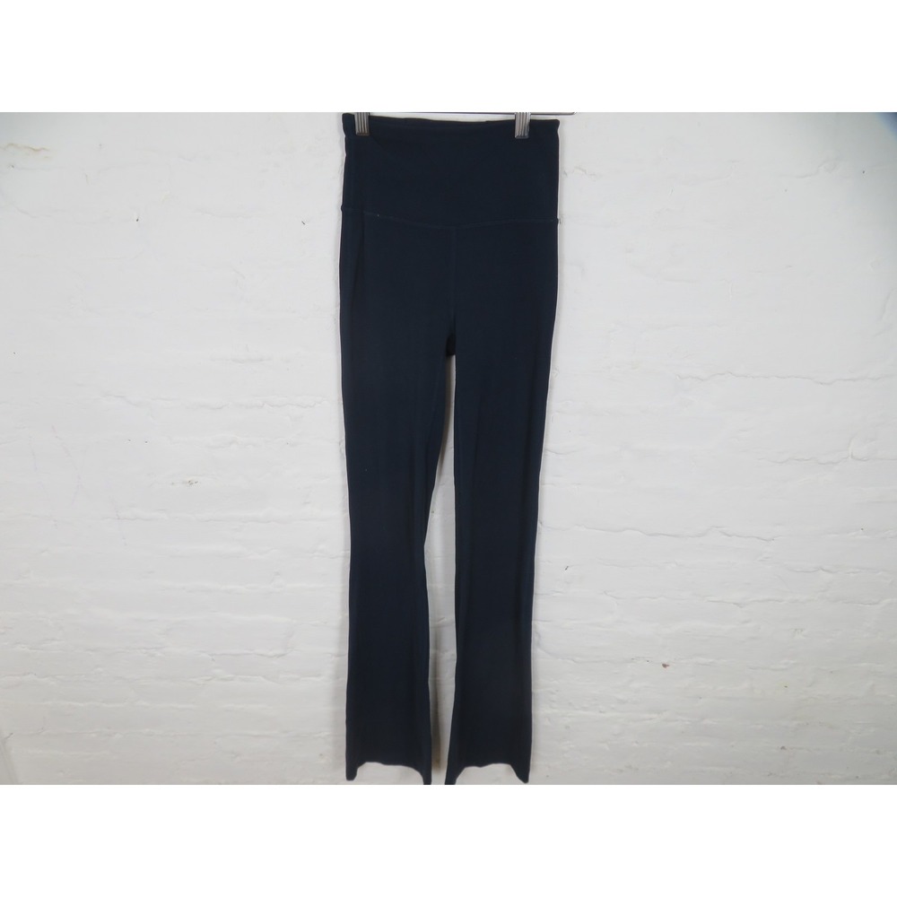 Lululemon Pants Womens 2 Groove Super-High-Rise Flared Pant Nulu Blue Yoga